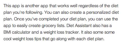 Free Weight Loss Apps!!
