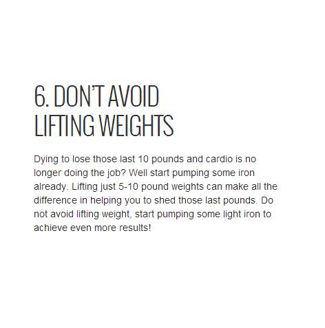 DO's And DONT's Of Weight Loss!! 