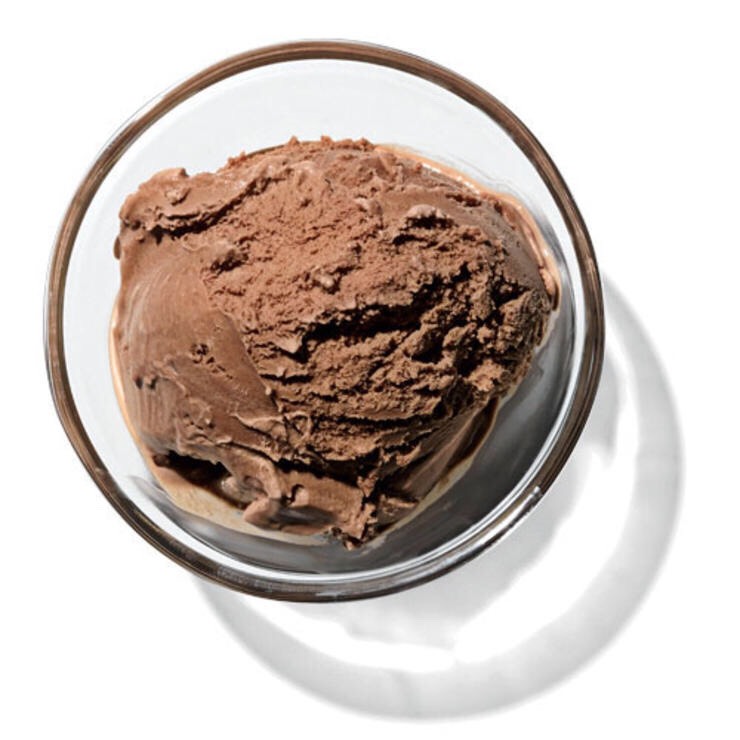 ABOUT 1/2 C FROZEN YOGURT 
When you crave a cool treat, dip into smooth and yummy fro-yo—it's nowhere near as high-calorie as ice cream.
