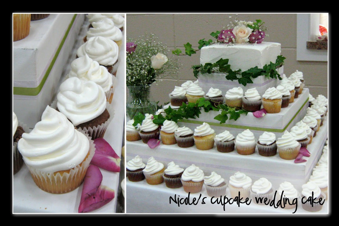 Wedding Cupcake Cakes!  