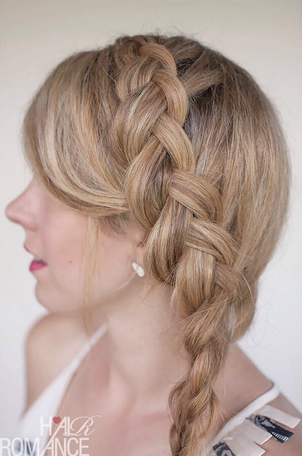 💞Dutch Side Mermaid Braid Tutorial! SO Cute! LOVE!💞