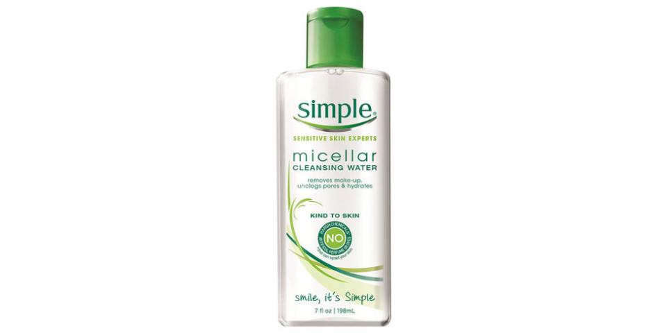 Cleansing Micellar Water, SIMPLE, $7