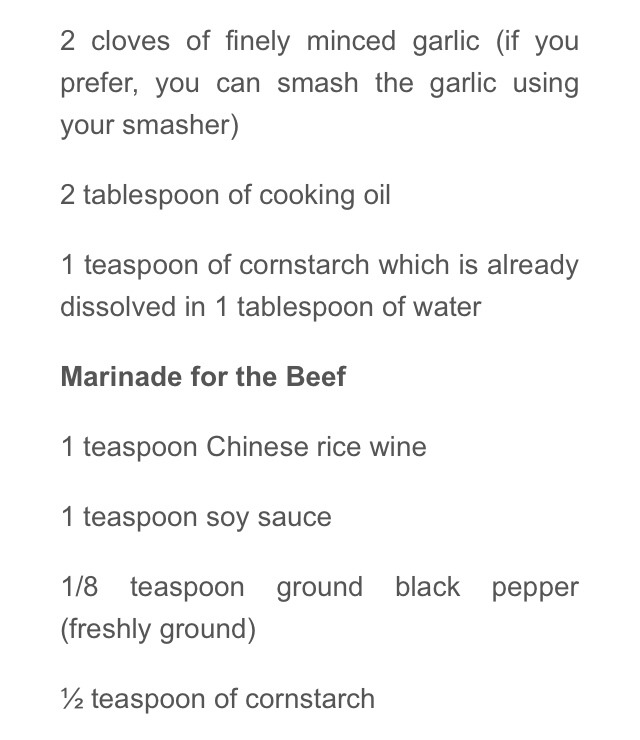 💥🌟BEEF BROCCOLI RECIPE 🌟💥