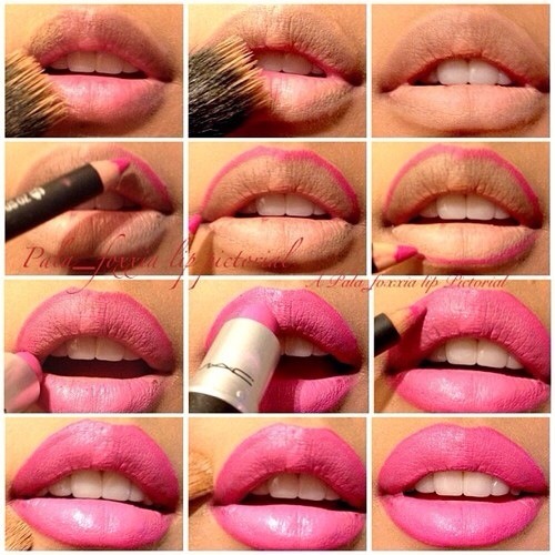 Beautiful Ombre' Lips Tutorial😘🙌👄💋 & Some Eyeshadows👌