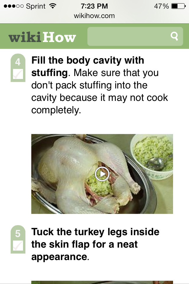 How To Make A Stuffed Turkey Step By Step. Enjoy It. Happy Thanksgiving Day π