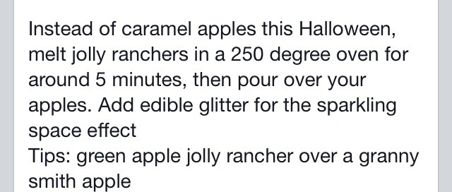 Candy Apples