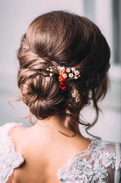 28 Trendy Wedding Hairstyles For Chic Brides!!!