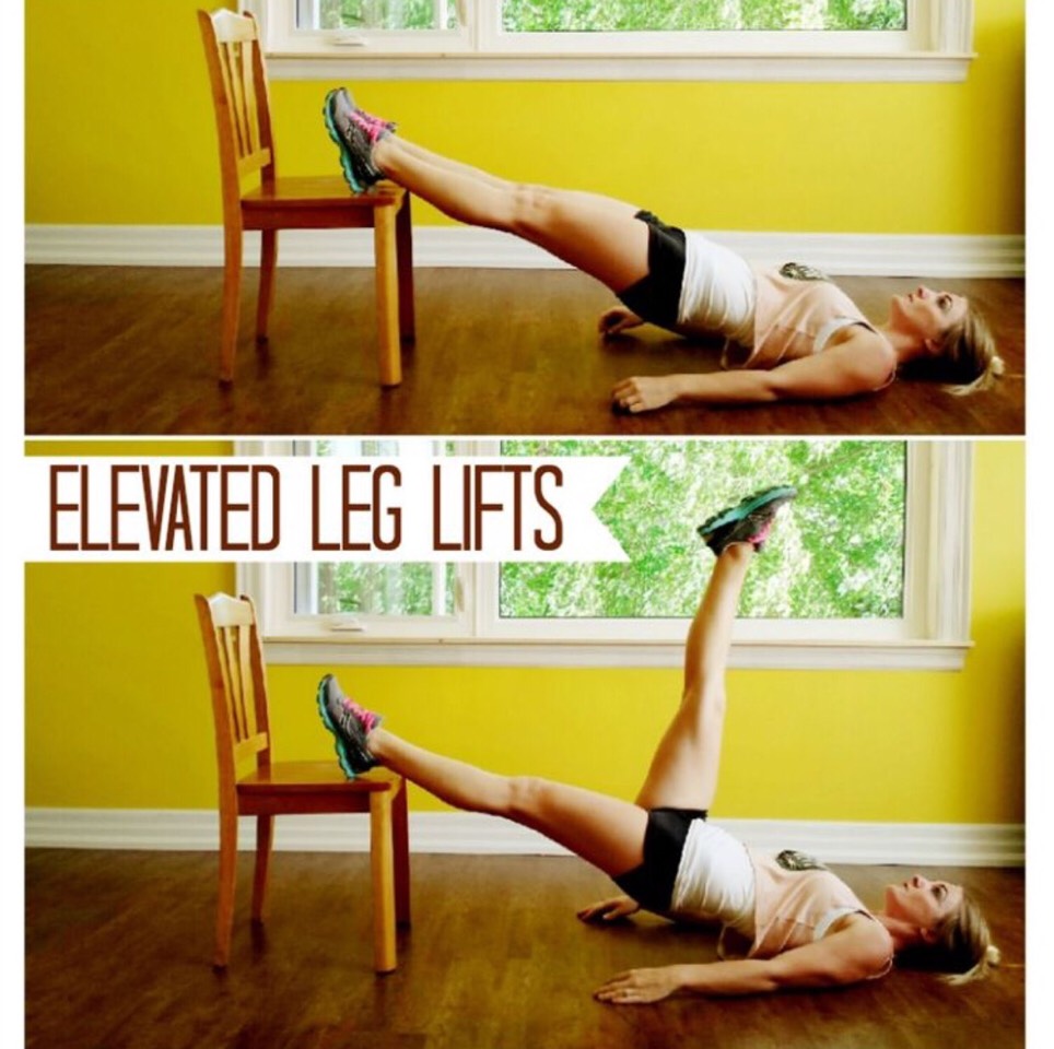 Slimming Legs: Simple Chair Workout