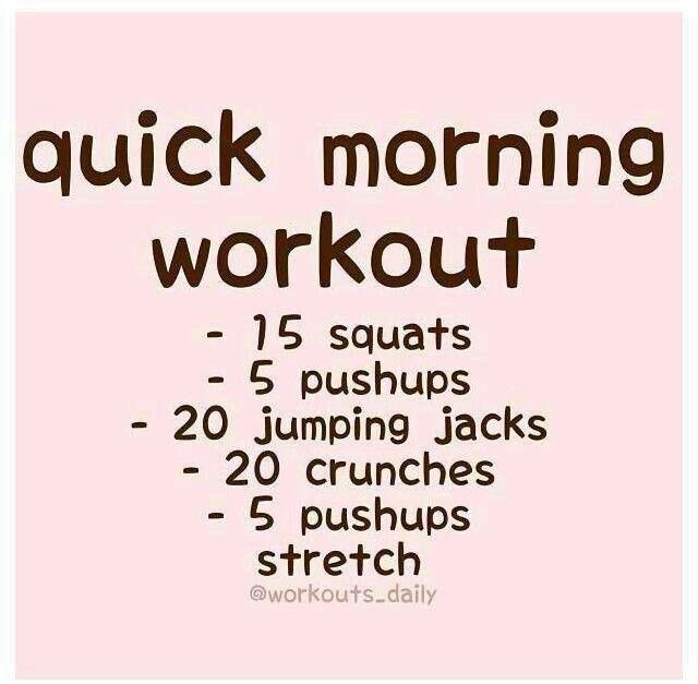 7-Day Morning Workout Challenge