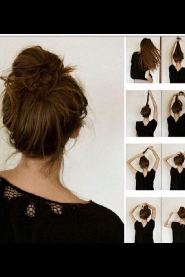 This is my home hair. 