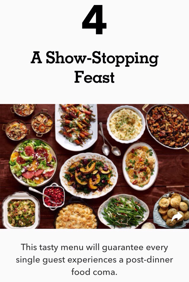 Thanksgiving Menu Plans #friendsgiving
