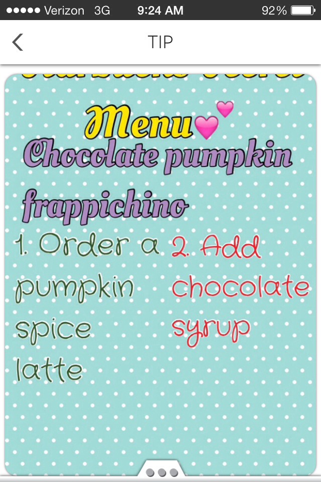 Starbucks Secret Recipes