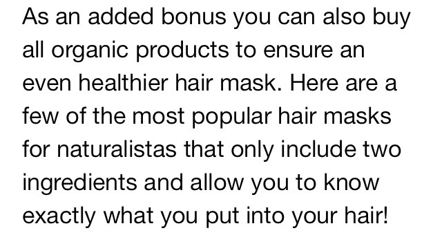 💁3⃣ DIY Hair Masks For Natural Healthy Hair!💁