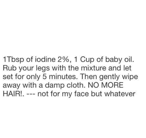 No More Hair On Your Legs ! 😘😃