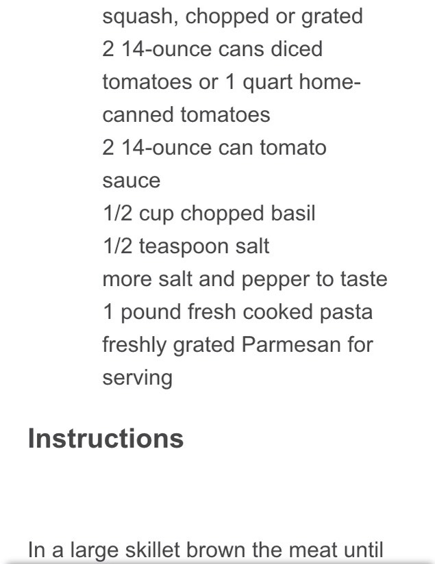 Quick & Easy Garden Vegetable Pasta