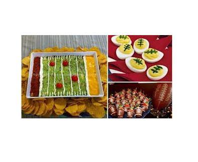 Super Bowl Themed Party Food