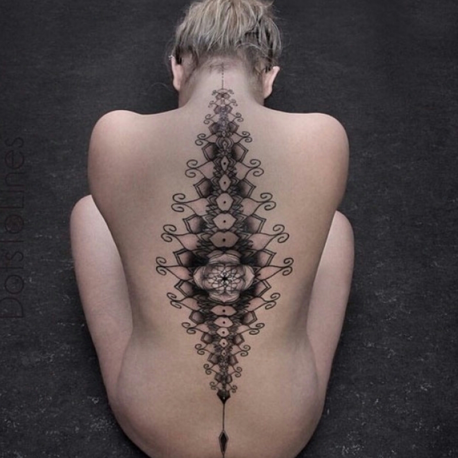 Spectacular Spine Tattoos !!!