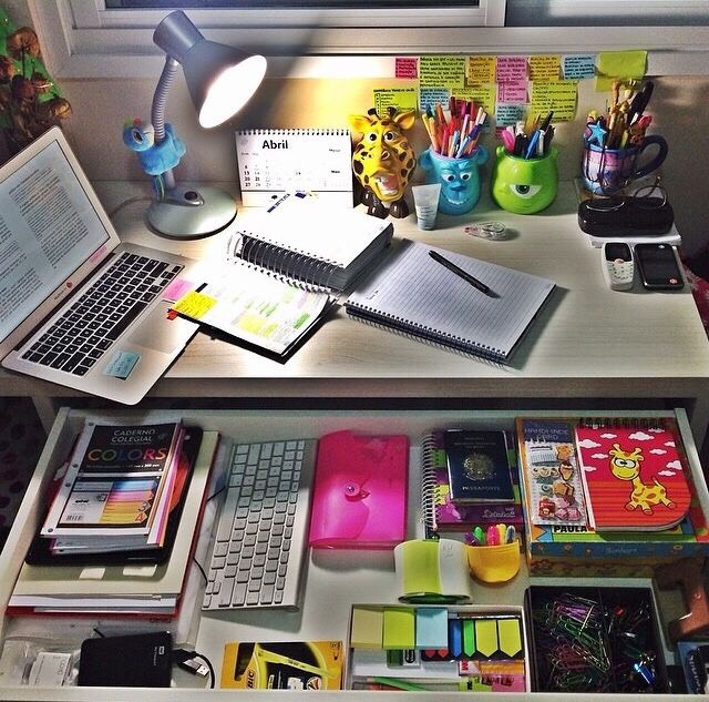 Be organized. It helps, you might think it doesn't but it does.