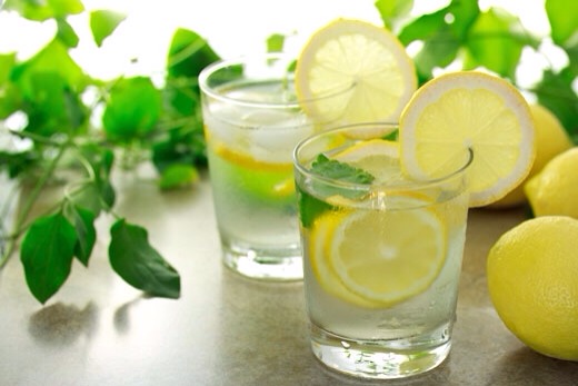 Having warm lemon juice early in the morning helps flush out toxins. 
