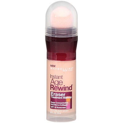 I have repurchased the maybelline instant age rewind concealer so many times I've lose count. The best concealer ever. It has amazing medium-full coverage and it has a nice sponge tip applicator which makes it really easy to apply. It doesn't crease even when you forget to set it+ doesn't crease. 