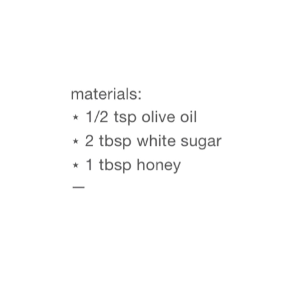 Homemade Lip Scrub (DIY)