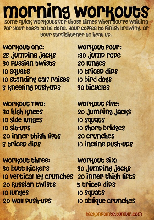 Workouts For That Dream Body