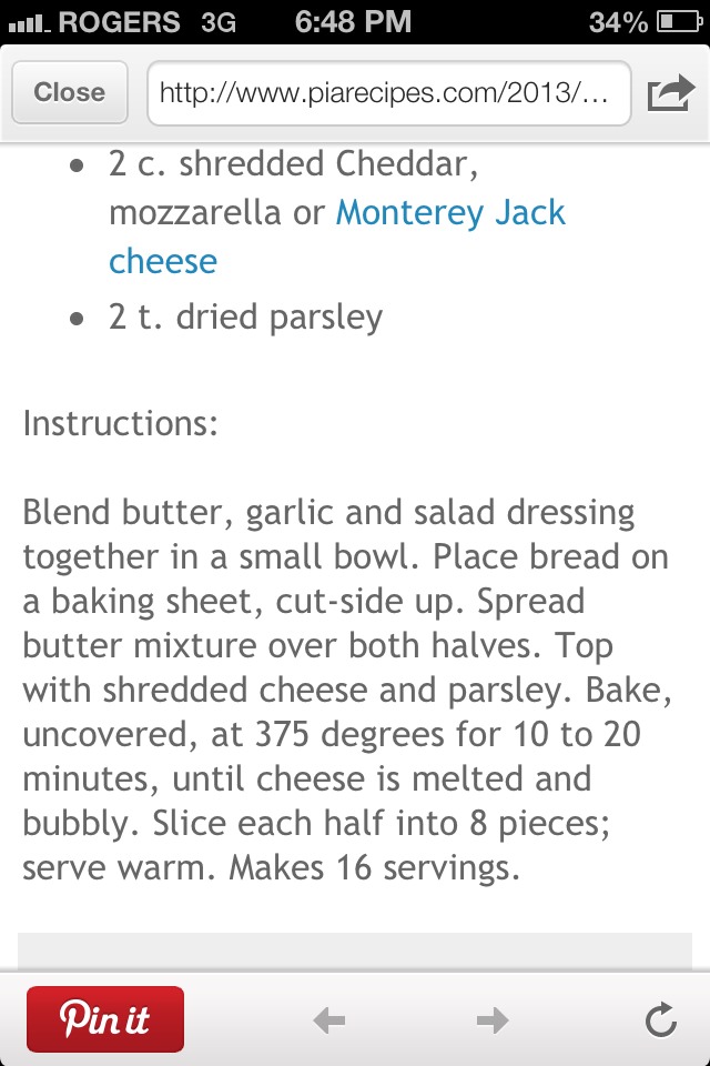 Bubbly Cheesy Garlic Bread 