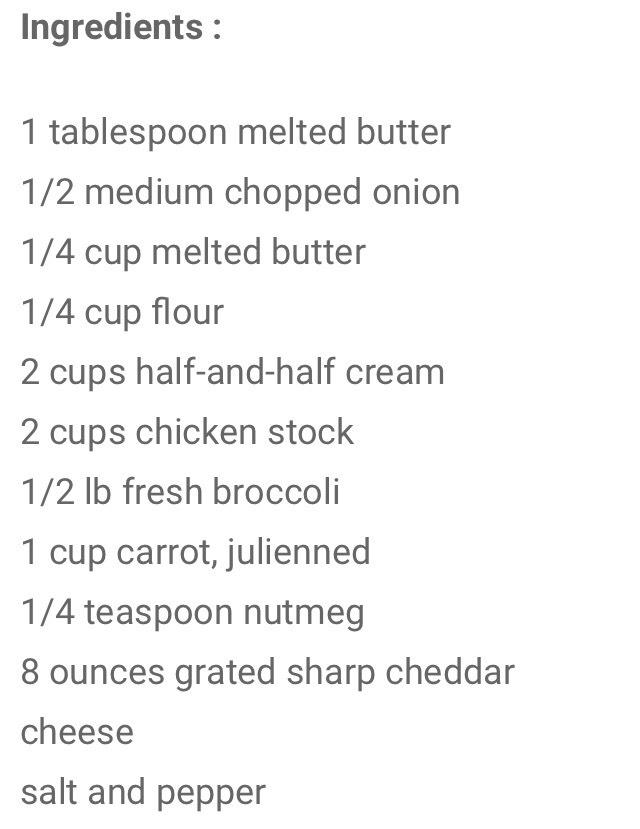 Panera Broccoli Cheese Soup!