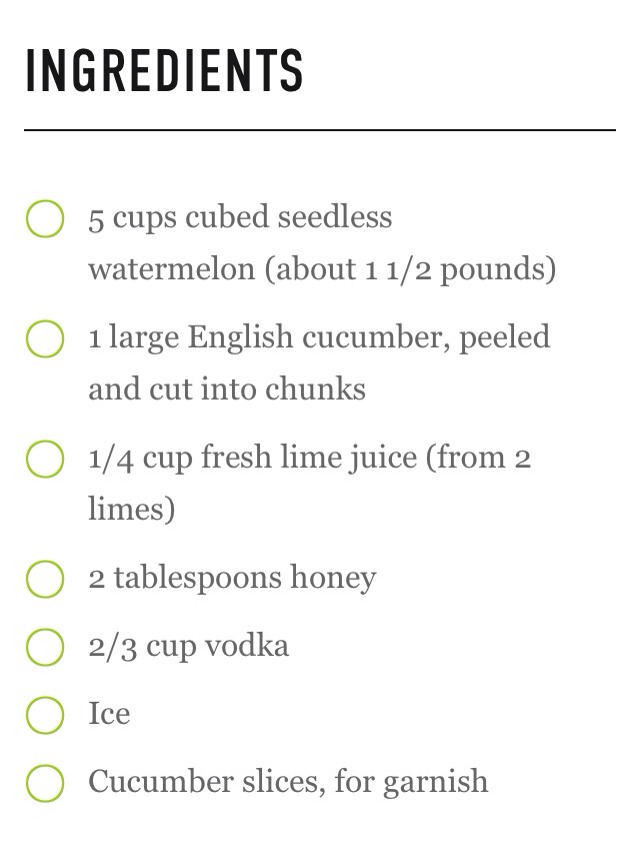 " Watermelon- Cucumber Cooler" Great For This Summer! 😋