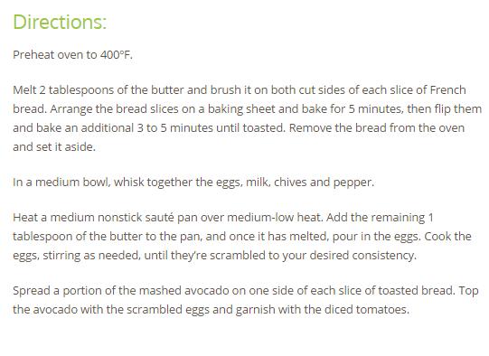 Quick And Easy Breakfast Bruschetta