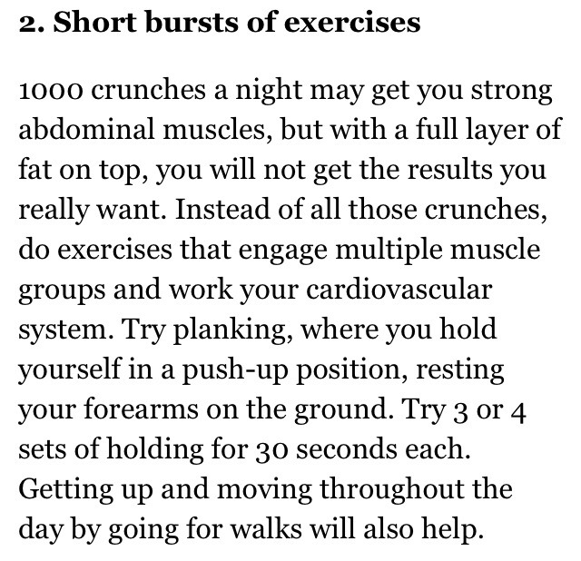6 Ways To Get Rid OfThat Belly Fat FAST