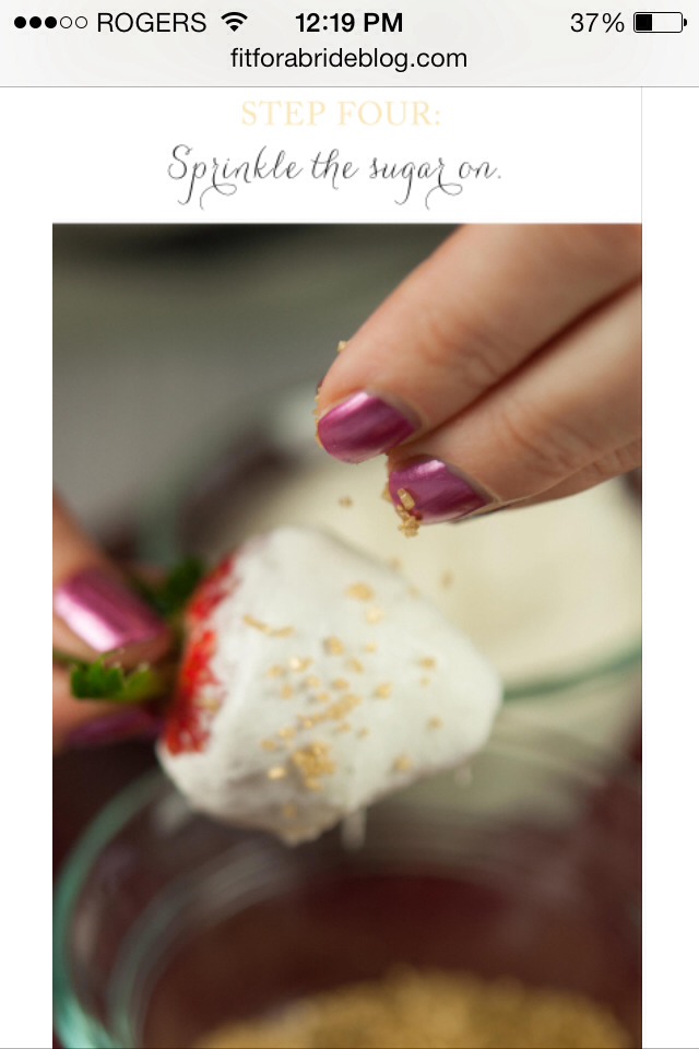 Birthday "Cake" Vodka-Soaked Strawberries With Cream! Yum