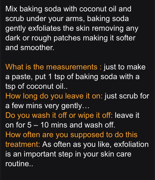 Softer Smoother Whiter Underarms With A Natural Scrub! 