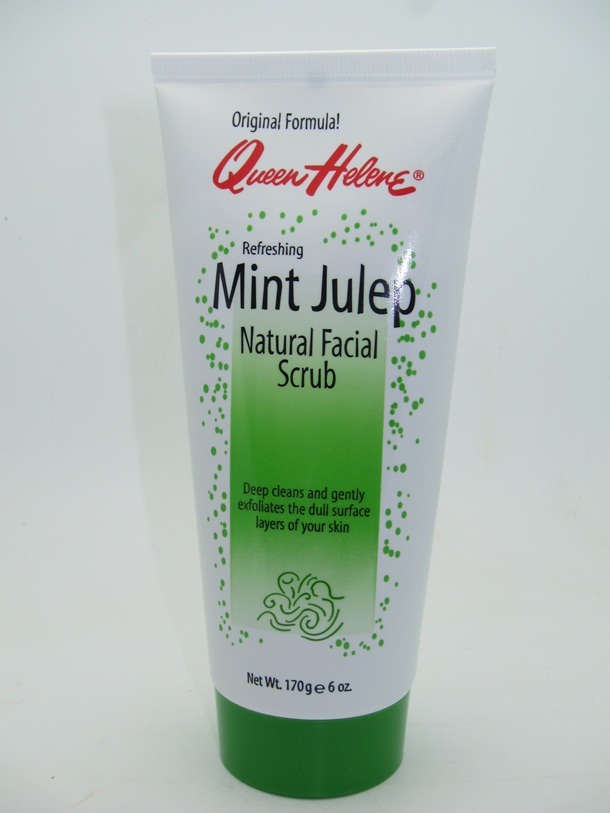 And Queen Helene Refreshing Mint Julep Natural Facial Scrub