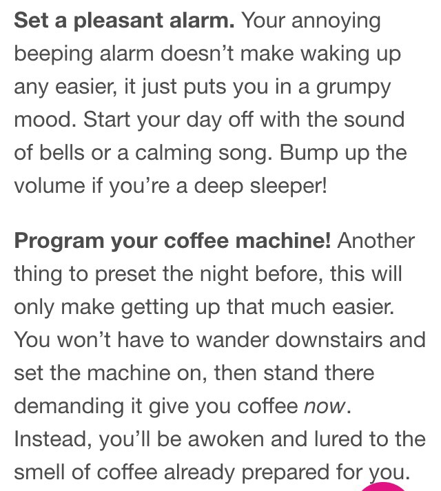 Tips For Getting Out Of Bed (on A Cold Morning!)