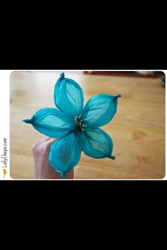 Crepe Paper Flower ❤