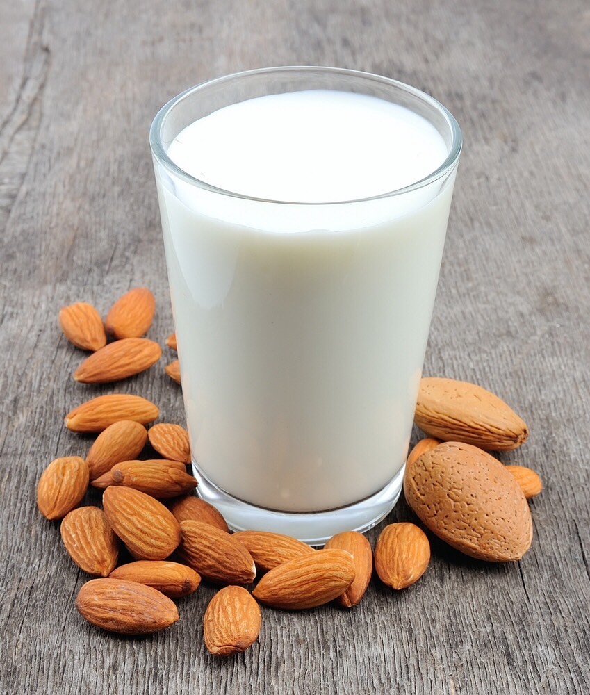 1 1/2 of almond milk