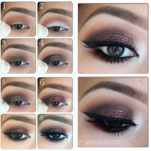 5 Pretty Makeup Tutorials For Brown Eyes ♥️👀