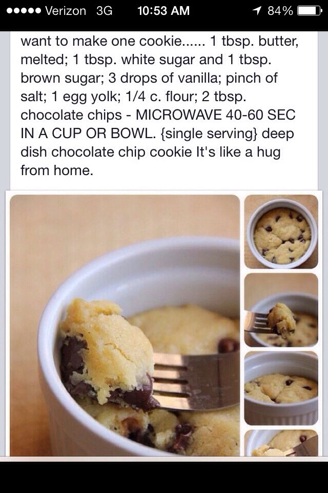 Cookie in a cup ! 