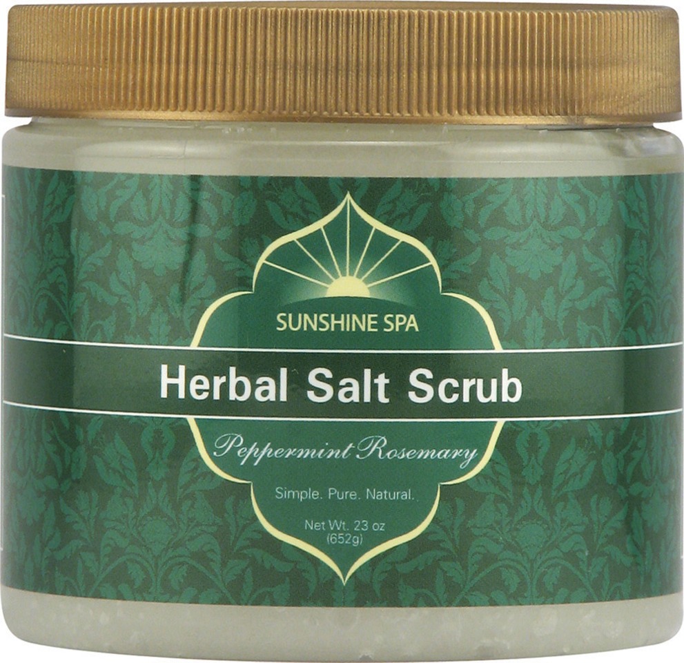 6. Add vaseline to some sea salt to create a salt scrub