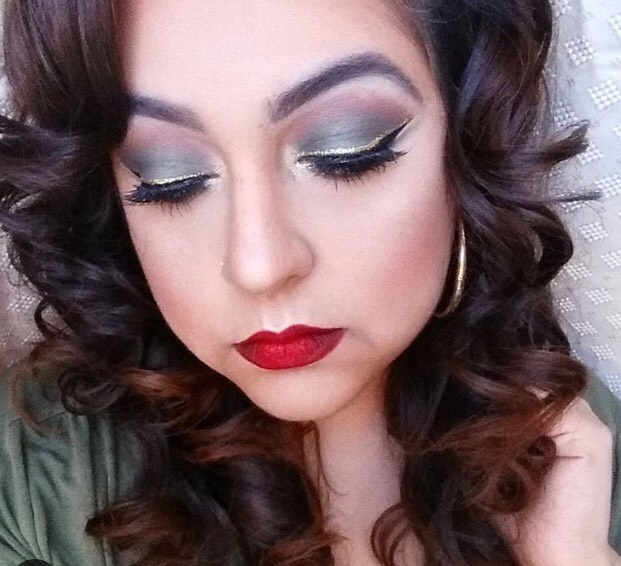 Christmas makeup