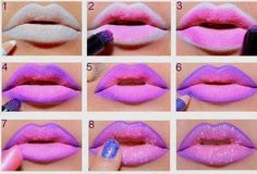 Ombre Lips Tutorials