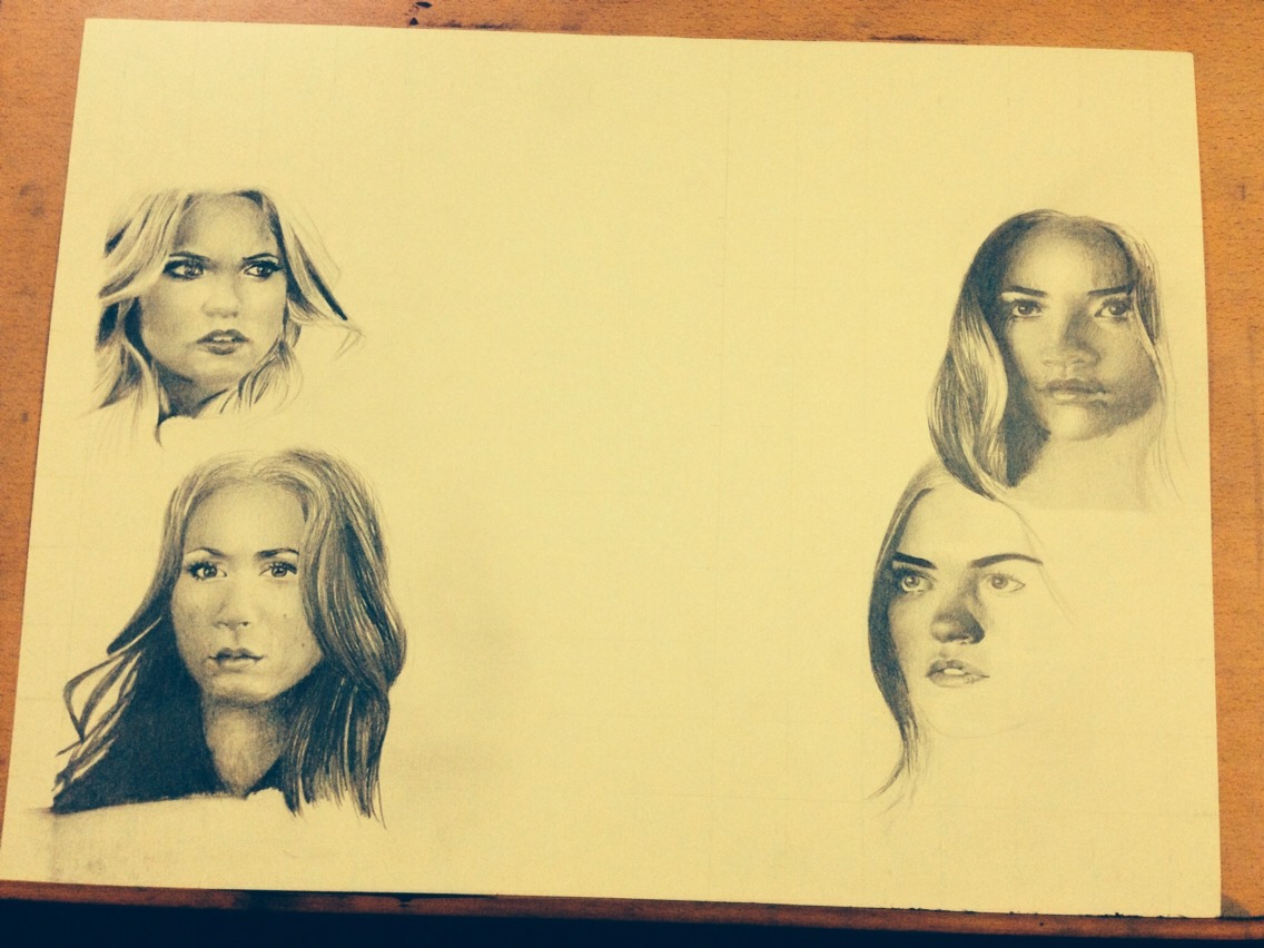 My Pretty Little Liars Art