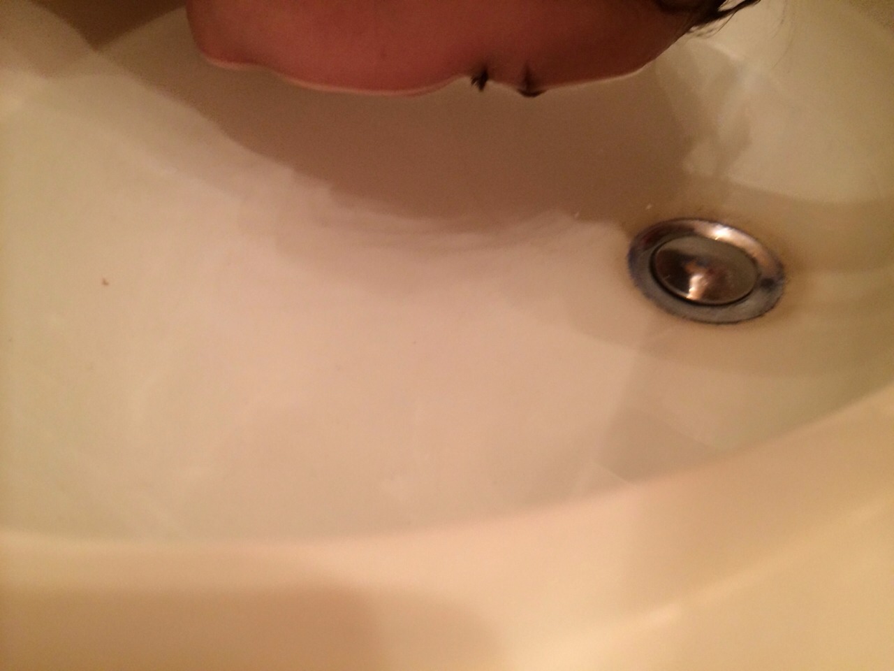 Stick head in water for twenty seconds repeat as you wish