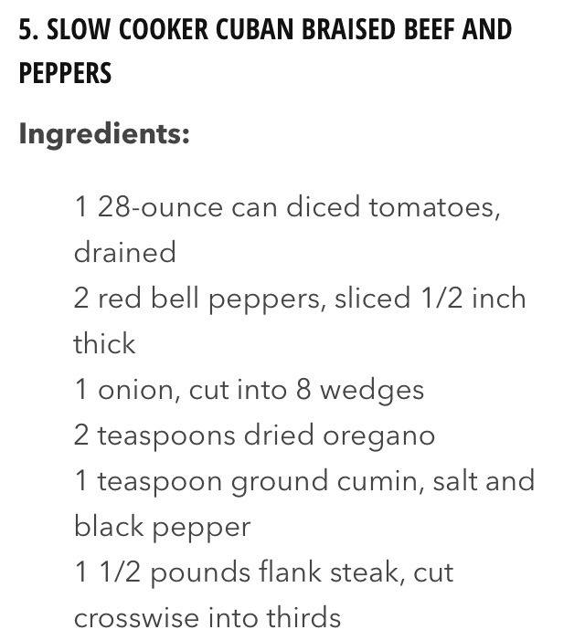 6⃣ Easy Slow Cooker Meals For Hectic School Nights!