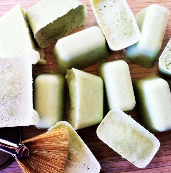 Cooling cucumber mask.