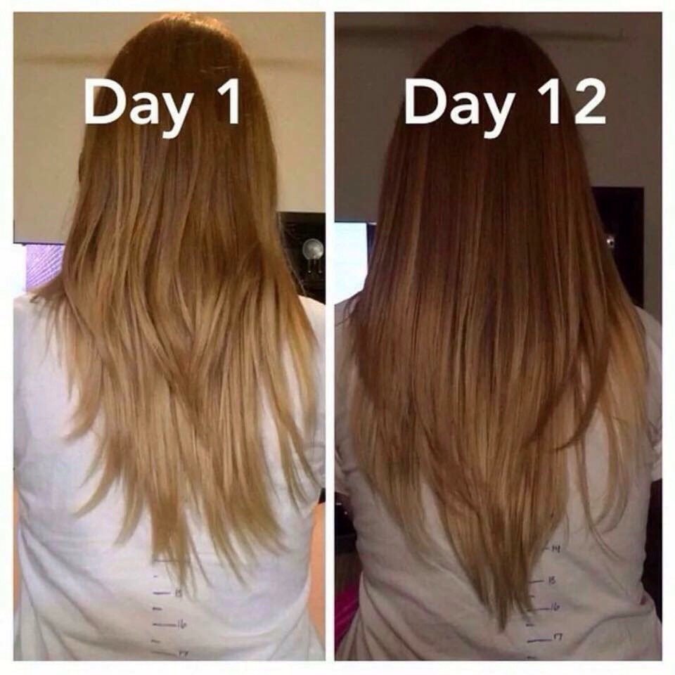 Longer Stronger Thicker Healthier Hair  Hair 1 Week 😀😀