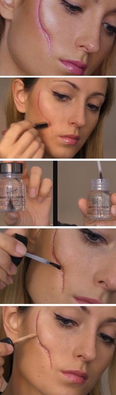 Easy Halloween Makeup Tutorials! #HalloweenTip