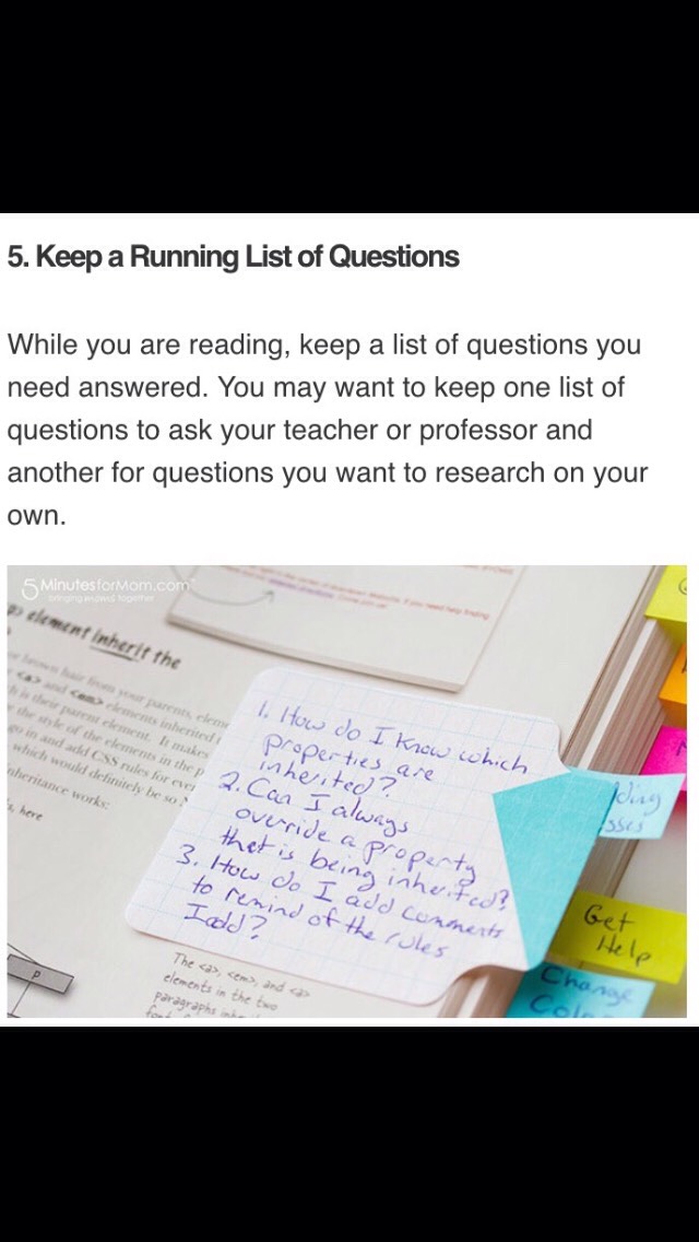 How To Study And Take Notes From A Text Book📝