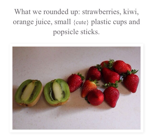 How To Make Fresh Fruit Pops!!!